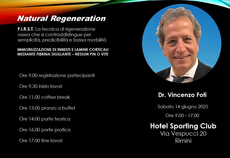 14/06/2025  TECNICA F.I.R.S.T -  Dr. Foti - RIMINI